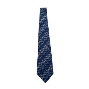Bijoux Turner Handmade 100% Silk Blue Handmade Neck Tie